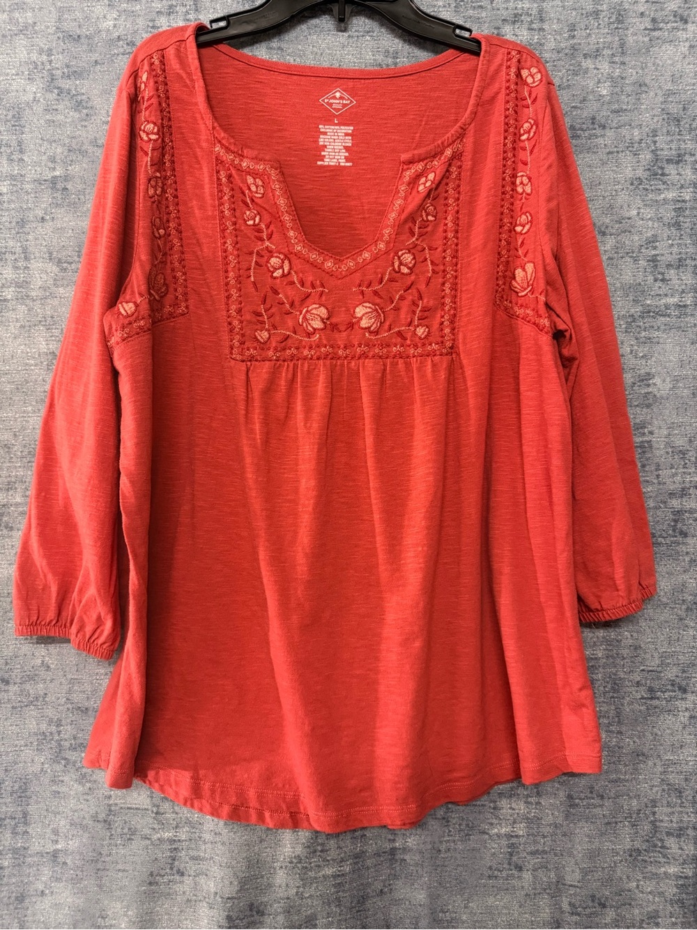Women’s Coral Blouse. Size L